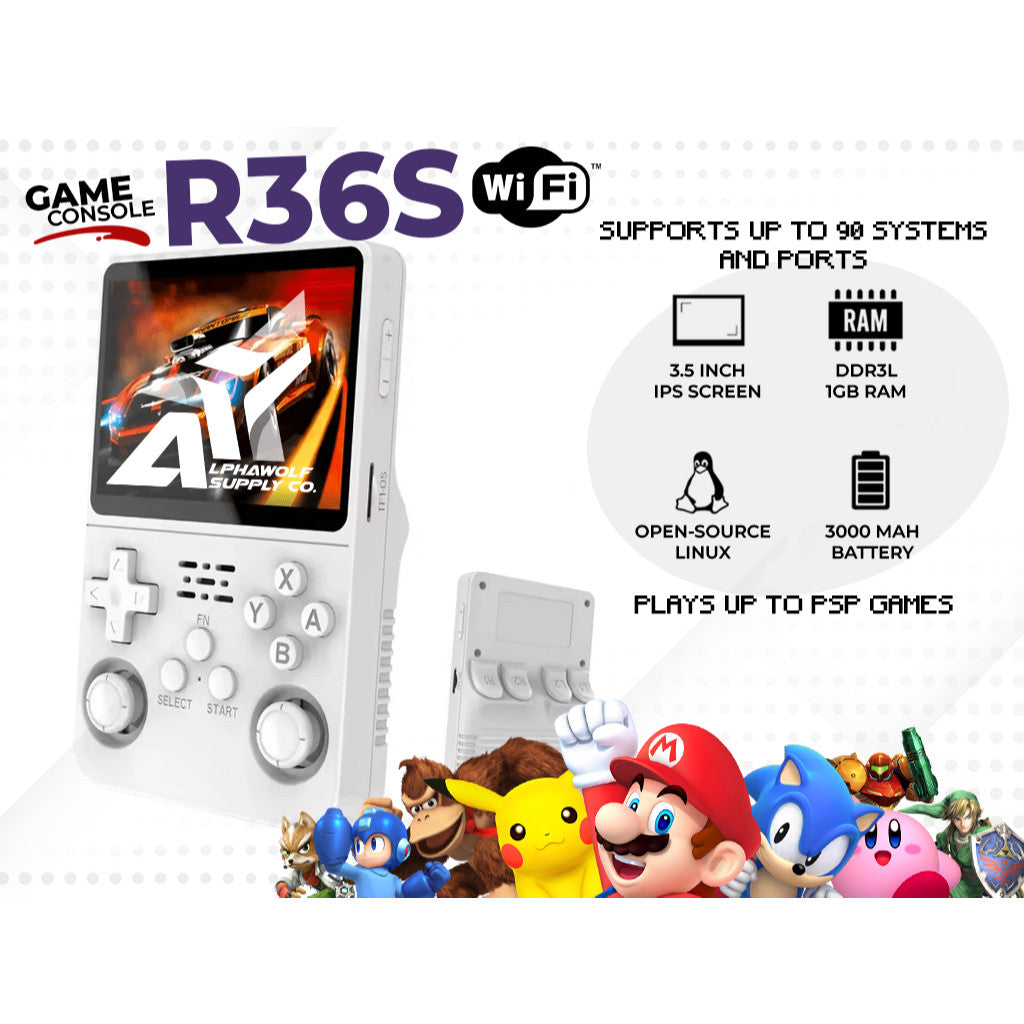 Game Console R36S WiFi