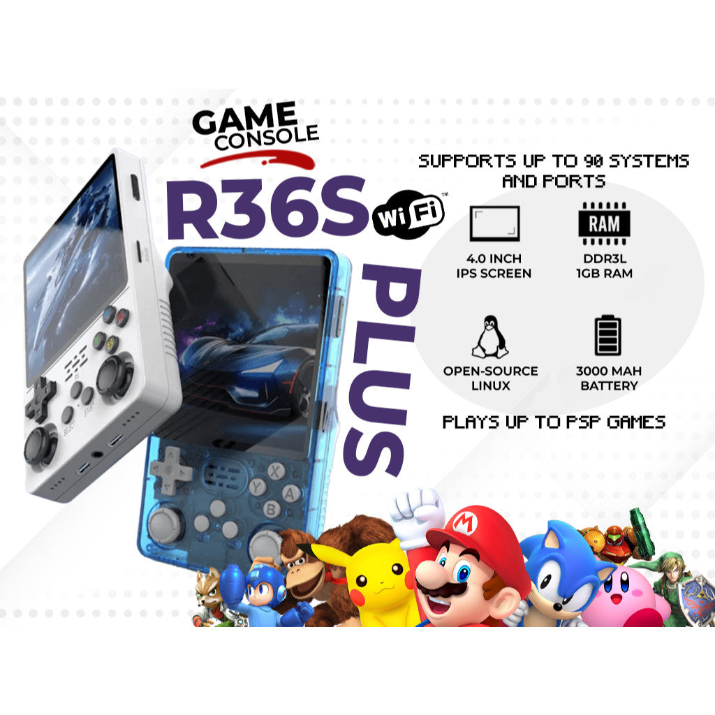 Game Console R36S Plus